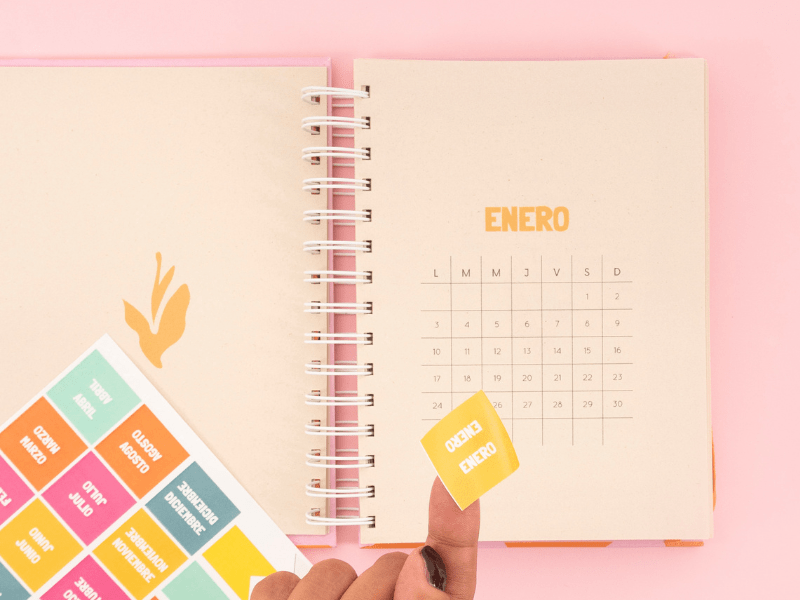 Cómo tener un calendario creativo en 4 pasos