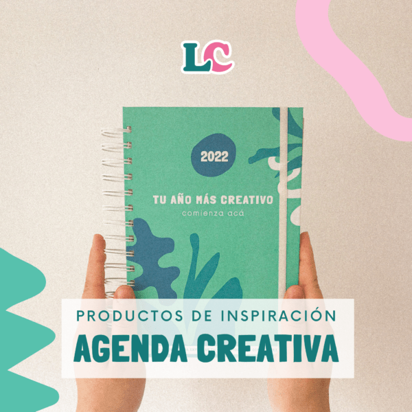 agenda creativa tapa verde